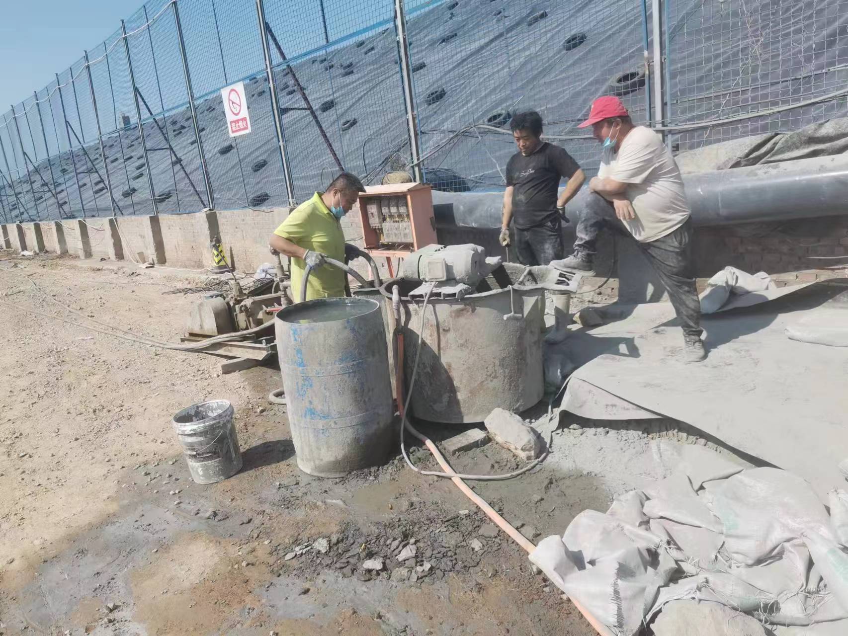 邱县袖阀管注浆